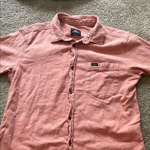 Rip Curl Men's Coral Button-Down Shirt